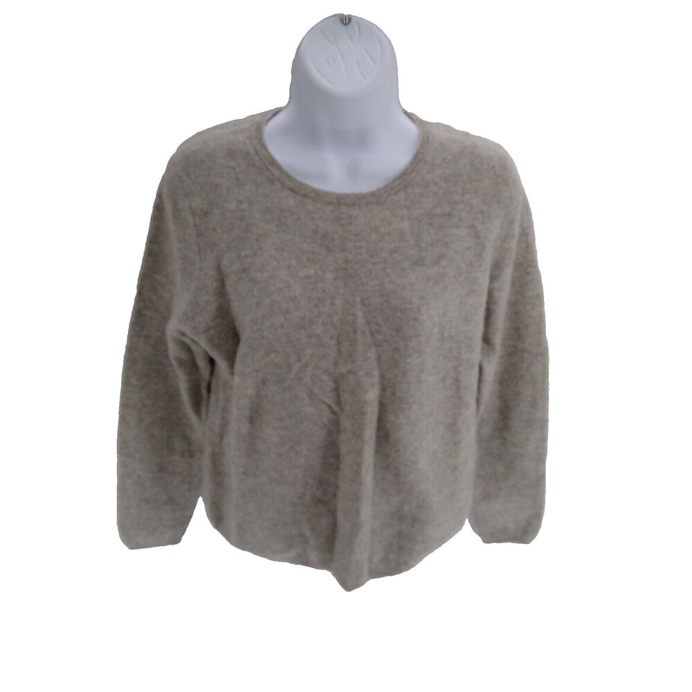 Charter Club Luxury Women's 100% Cashmere Crewneck Pullover Sweater Size XL